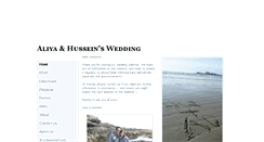 Desktop Screenshot of aliya-and-hussein.com